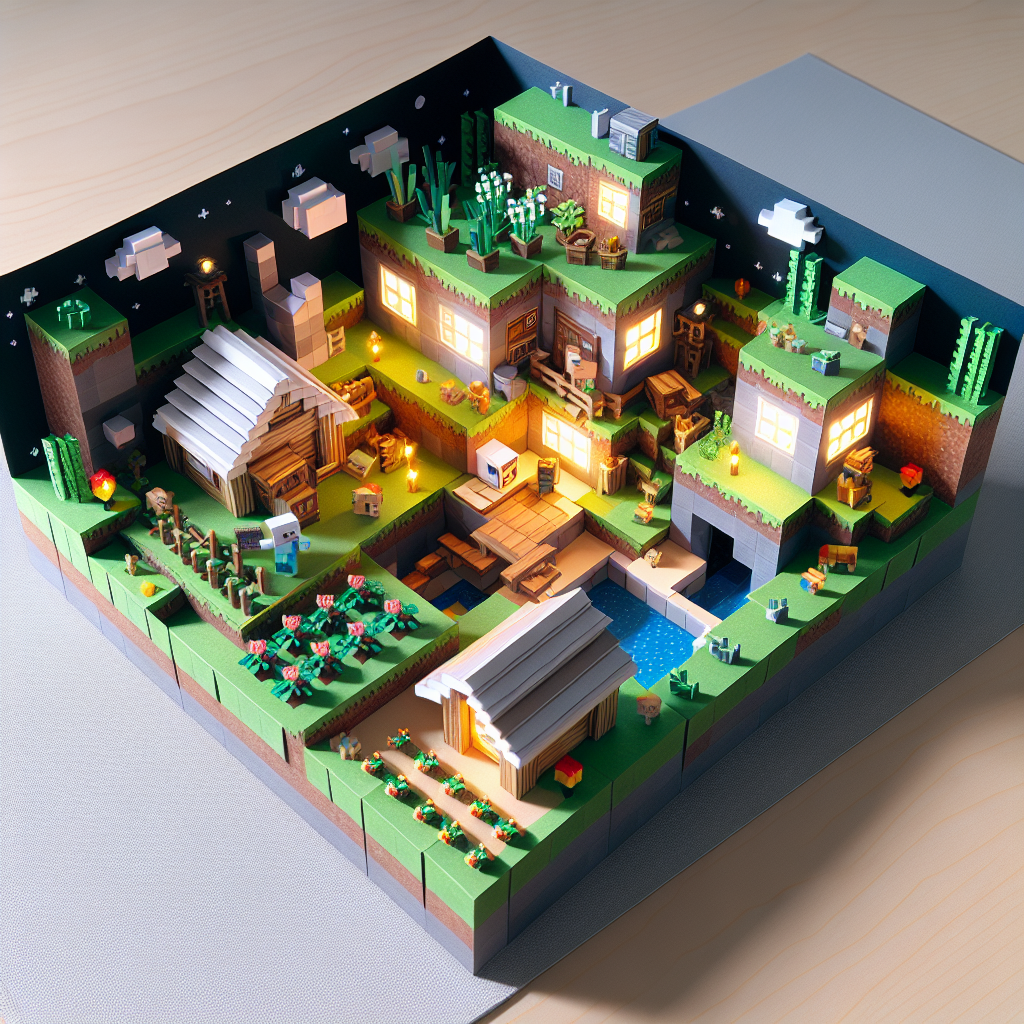 10 Creative Paper Craft Minecraft Projects to Enhance Your Gameplay Experience